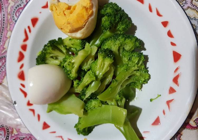 Resep Brokoli telur rebus yang Bisa Manjain Lidah