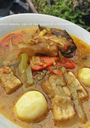 Foto resep Lodeh Manisa dan Ikan Panggang