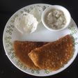 Dosa for upwas (Vrat) with potato raita