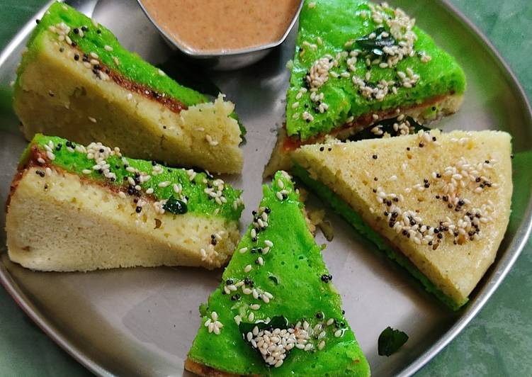 Sandwich Dhokla