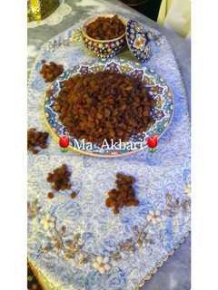 عکسی از دستور کشمش خانگی