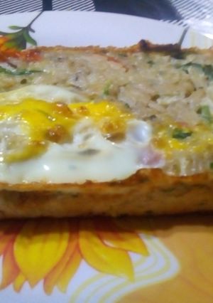 Una foto de Budín de arroz