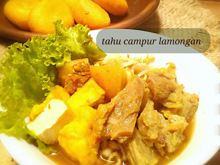 Langkah Gampang Menyiapkan Resep Tahu campur lamongan yang Menggugah Selera Anti Ribet, Bikin Ngiler