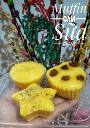 Hình của món Muffin cam sữa chua.
