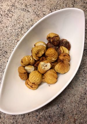 Sült gesztenye recept fotója