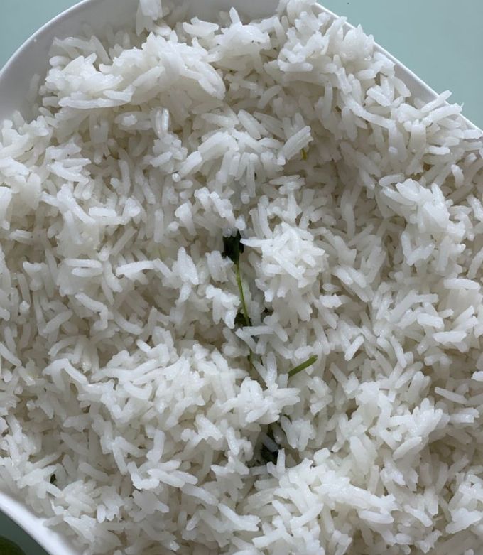 Una foto de Arroz blanco