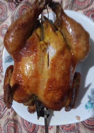 عکسی از دستور مرغ بریونی