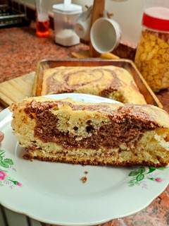 Una foto de Torta marmolada muy rica y fácil