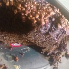 Simple chocolate cake recipe A picture of Simple chocolate cake recipe.