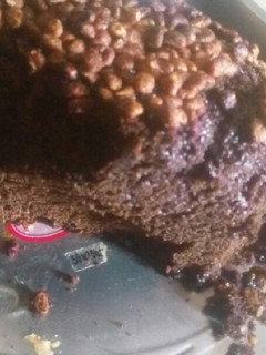 A picture of Simple chocolate cake recipe.