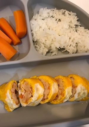 Hình của món TRỨNG CUỘN CHẢ TÔM (blw).