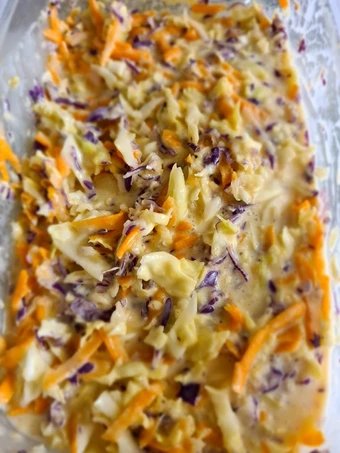 Receta Coleslaw cremosa  que Muy delicioso