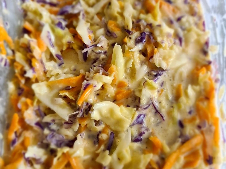 Receta Coleslaw cremosa  que Muy delicioso