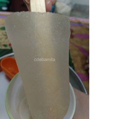 A picture of Shikanji ice pops.