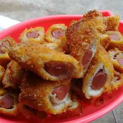 รูปของ Roti gulung sosis