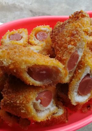 Foto resep Roti gulung sosis