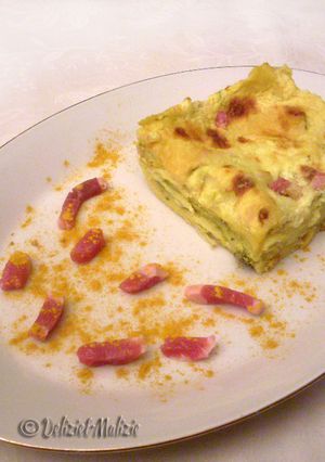 Foto di Lasagne alla curcuma porri  e zucchine  #ciacksicucina #cookpad