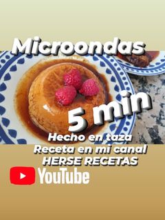 Una foto de Flan de huevo en taza (5 min al #microondas)