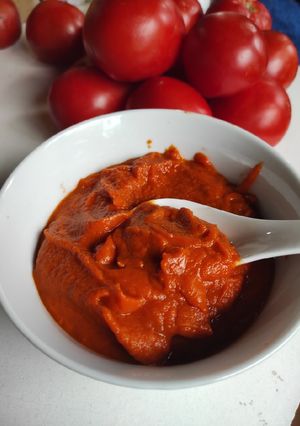 Una foto de Salsa de tomates para pizza