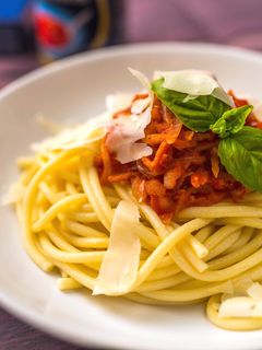 Bucatini all'Amatriciana recept fotója
