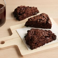 A picture of Chocolate Scones [Eggless Recipe].