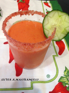 Una foto de Gazpacho andalúz