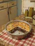 Cocina de subsistencia: Pudín Rústico de Pan Anejado al Caldo de Lentejas
