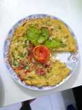 Telur dadar sayuran