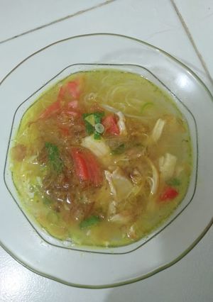 Foto resep Soto ayam kuah bening