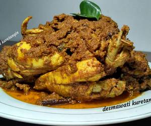 Siap Saji Resep Rendang Ayam Minang Padang Pariaman Sumatera Barat Minggu Ini