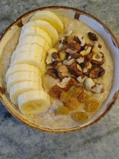 Una foto de Gachas de avena o porridge