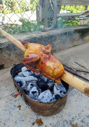 Hình của món Vịt nướng mật ong.