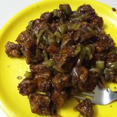 A picture of Paneer Chilli.
