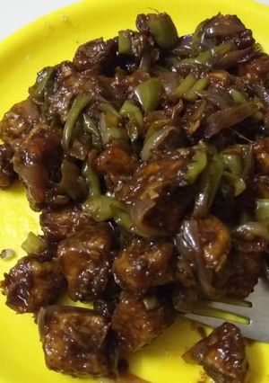 A picture of Paneer Chilli.