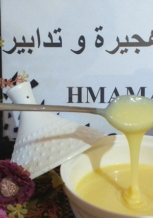 صورة لوصفة الحليب المركز المحلى/من مطبخ هجيرة وتدابير hmama