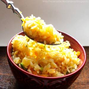Como hacer un exquisito arroz vegetariano delicioso, liviano y SUPER ECONÓMICO