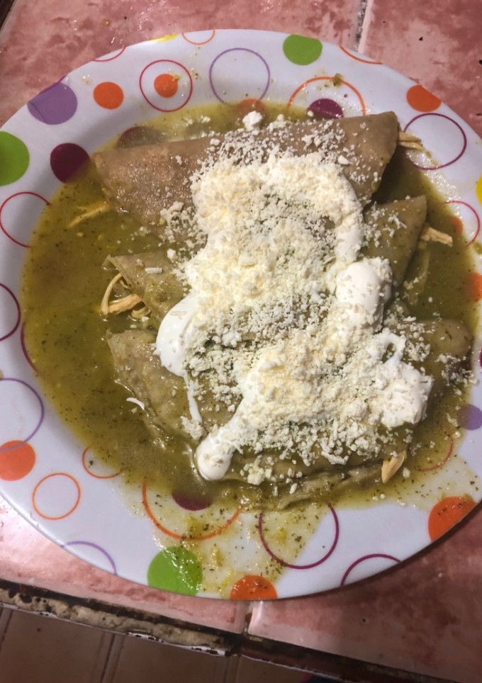 Una foto de Enchiladas Verdes #CookpadCocinaConAlexa