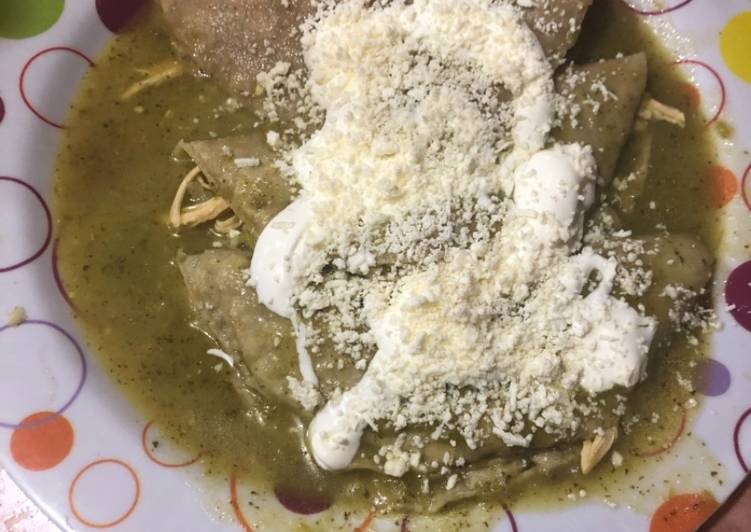 Enchiladas Verdes #CookpadCocinaConAlexa