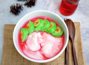Foto resep Es Pisang Ijo
