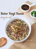 Bubur Kanji Rumbi Oat