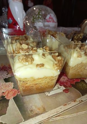 Φωτογραφία της συνταγής Κανταΐφι με κρέμα patisserie