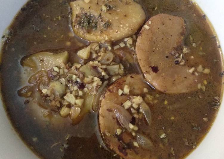 Rawon Jengkol a la Ouchi