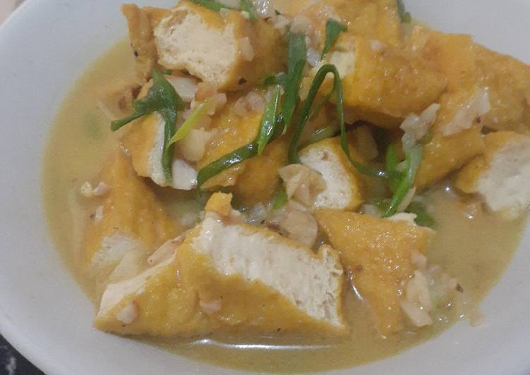 Easiest Way to Prepare Ultimate Tahu kuah