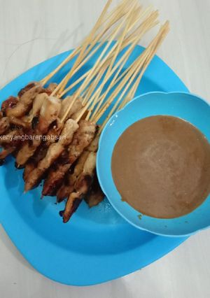 Foto resep Sate Ayam Bumbu Kacang
