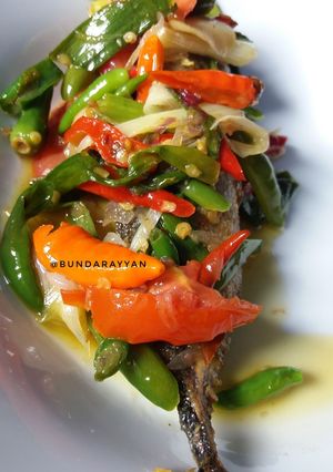 Foto resep Tumis pedas ikan kembung