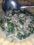 Tumis daun singkong penja(Nike)