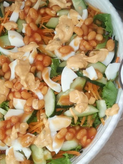A picture of Simple salad.