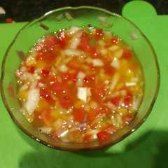 Una foto de Salsa Criolla