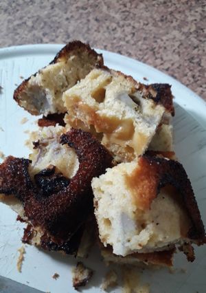 Una foto de Torta de bananas