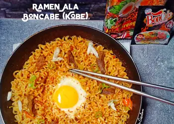 Cara Memasak Cepat Ramen Ala BonCabe (Kobe) Sedap